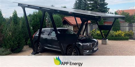 Carport Fotowoltaiczny Czyli Nowoczesna Wiata Samochodowa APPENERGY