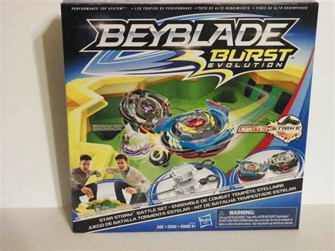 New In Box Beyblade Burst Evolution Star Storm Battle Set With 1 Added Beyblade 2001226282