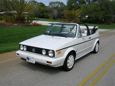 1987 Volkswagen Cabriolet Overview CarGurus