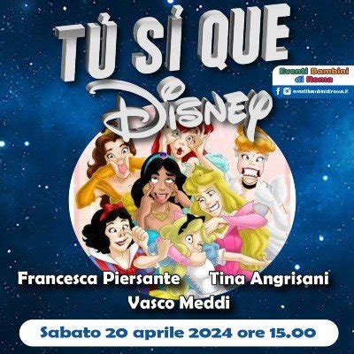 Spettacolo Teatrale Per Bambini Tu S Que Disney Tickets Teatro