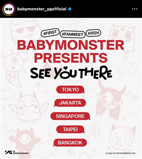 Baby Monster St Fan Meeting In Taipei Koreastar Mo Ptt