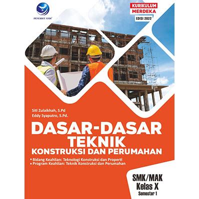 Jual Dasar Dasar Teknik Konstruksi Dan Perumahan SMK MAK X Sem 1 2