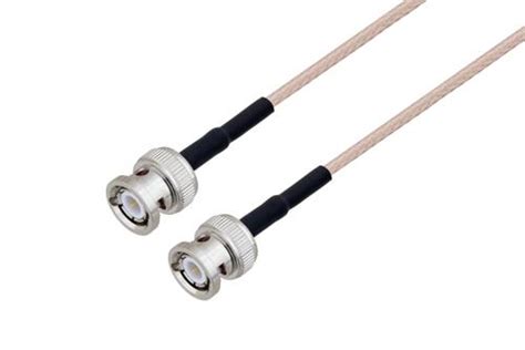 BNC Male To BNC Male Cable Using RG316 DS Coax With HeatShrink