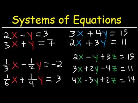 How To Do Fraction Simultaneous Equations - Tessshebaylo