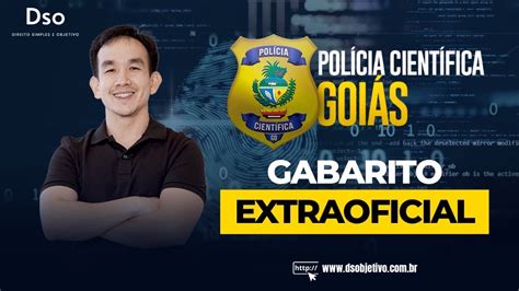 Gabarito Extraoficial Sptc Go Direito Simples E Objetivo Youtube