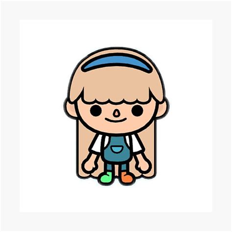 Cute Toca Boca Photographic Print For Sale By Gamehamza Redbubble