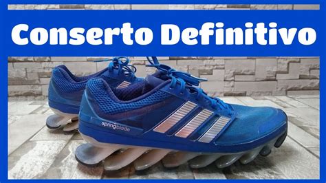 COMO CONSERTAR O TÊNIS ADIDAS SPRINGBLADE DE FORMA DEFINITIVA YouTube