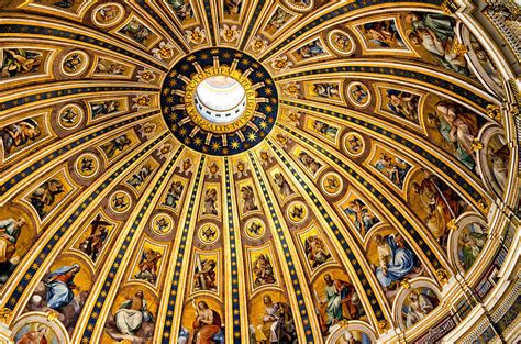 Dome of St Peter's Basilica Vatican City Italy Photograph by Jon ...