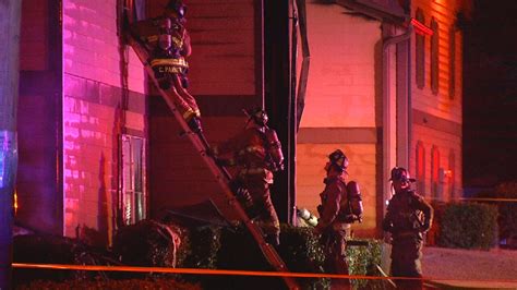 Oklahoma City Fire Crews Respond To Large Apartment Fire