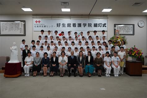 令和3年度 継灯式を挙行しました｜トピックス｜佐賀県医療センター好生館看護学院