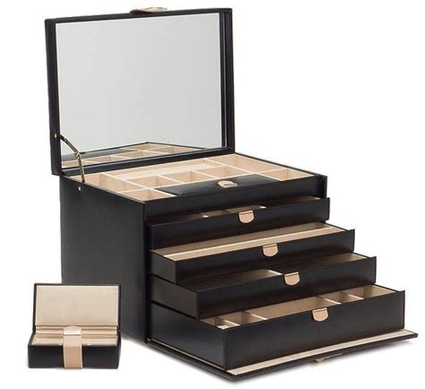 Wolf Jewellery Box Chloe Extra Large Black 301602 W Hamond Fine Jewellery