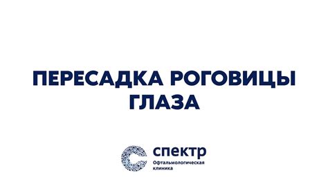Пересадка роговицы глаза (Кератопластика). - YouTube