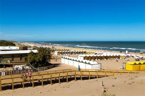 Carilo. Panoramic View of the Beach in a Sunny Day of Summer. Costa ...