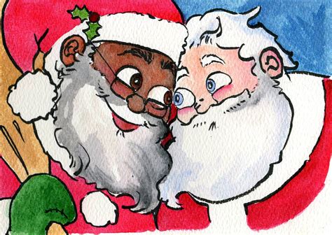 Santa Claus Ser Un Hombre Gay En Una Relaci N Interracial En Un Nuevo Libro Para Ni Os