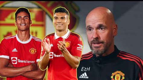 Erik Ten Hag Says Raphaël Varane And Casemiro Are Source Of Motivation At Manchester United