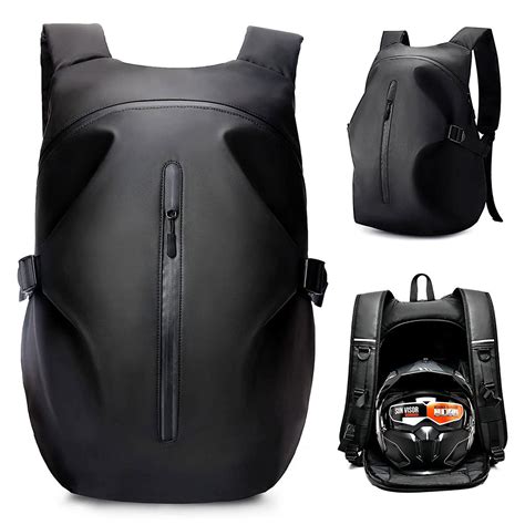 Motorcycle Backpack Waterproof Helmet Backpack For Men Motorcycle