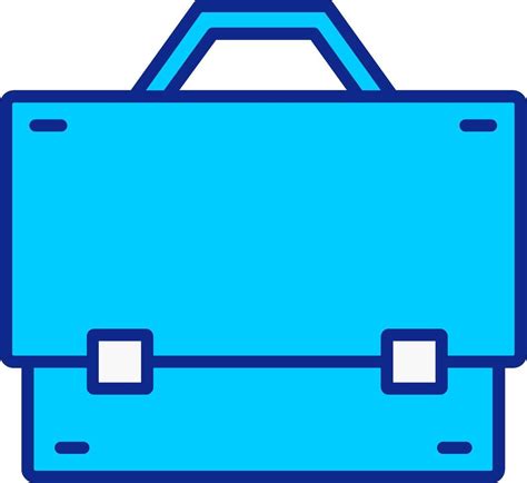 Breifcase Blue Filled Icon 37809607 Vector Art At Vecteezy