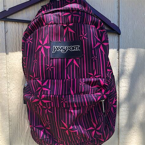 Jansport Backpack Pink Stars Gem