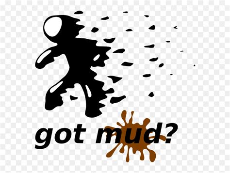 Mud Splatter Font - Animation Black Stick Figure, HD Png Download - vhv