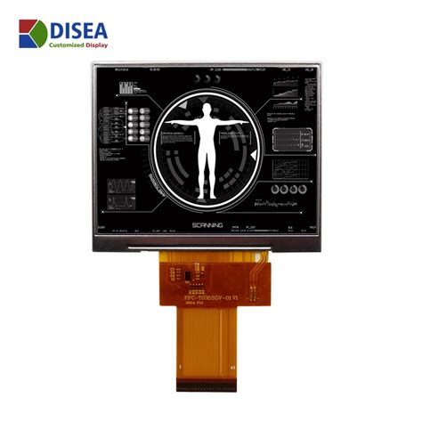 Inch Vga High Brightness Tft Ips Display Disea