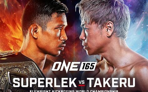 Rodtang Out, Superlek In vs. Takeru At ONE 165 - MMA Sucka