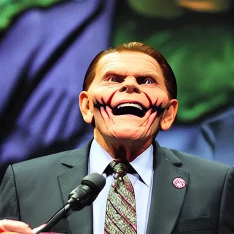 Pastor Kenneth Copeland Cosplaying As The Joker On His Stable