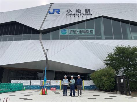 いよいよっ！ 2024年春開業の北陸新幹線小松駅舎工事レポート(後編) – 【おさんぽこまつ】ポムポムプリンが大好きな小松市を応援するよ！