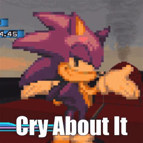 Cry About It Sonic GIF - Cry About It Sonic - Discover & Share GIFs