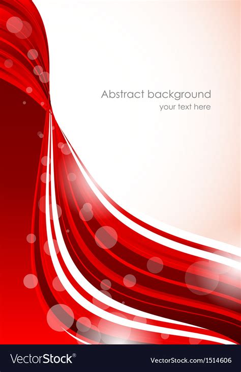 Abstract Red Background Royalty Free Vector Image