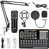 Amazon Condenser Microphone Bundle Alpowl Bm Mic Kit With