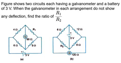 Define The Current Sensitivity Of A Galvanometer Write Its S I U