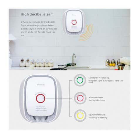 HEIMAN Zigbee 3 0 Smart Combustible Gas Sensor