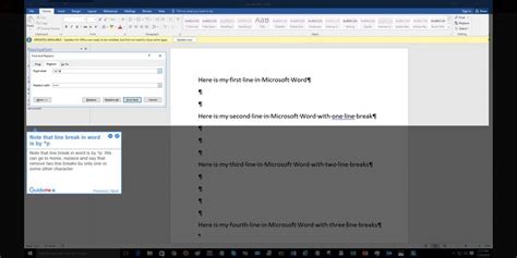 How To Get Rid Of Line Break Microsoft Word Symbols Personaldelta