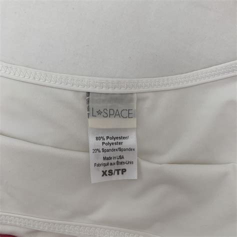 LSPACE BIKINI TOP Red White And Blue XS Not See Depop