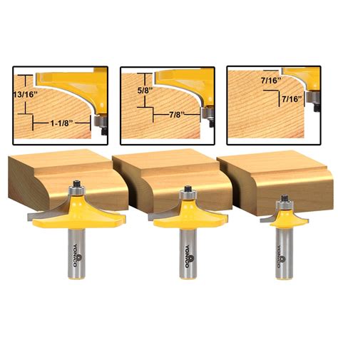 Edging Table Edge 3 Bit Thumbnail Table Edge Forming Router Bit