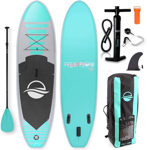 SereneLife Inflatable Stand UP Paddle Board Review | SUP Board Gear