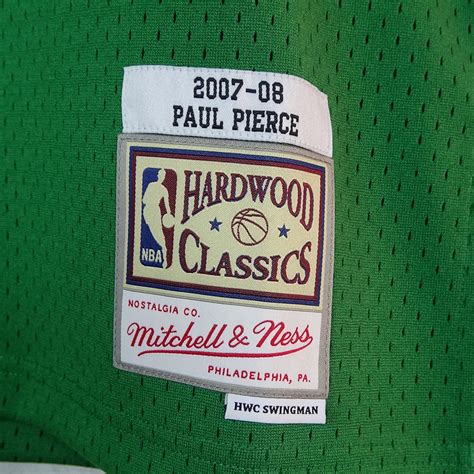 Camiseta Paul Pierce Boston Celtics Hardwood Classics Nba Camiseta