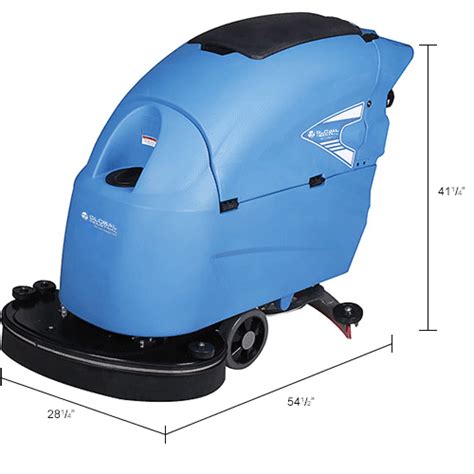 Global Industrial™ Auto Floor Scrubber With Traction Drive 26 Cleaning Path 641265