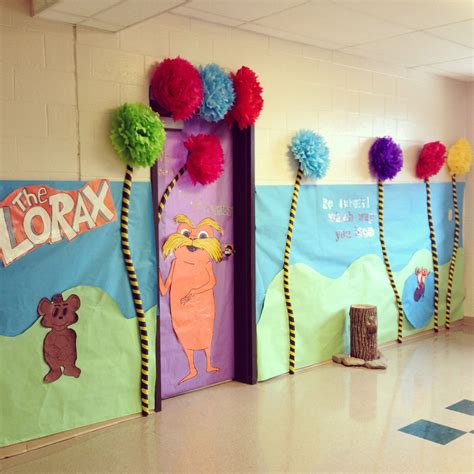 Lorax Door Hallway Decor For Read Across America Week We Speak For