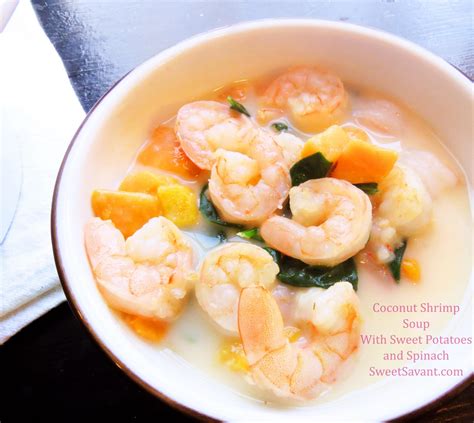 Coconut Shrimp Soup Sweet Savant