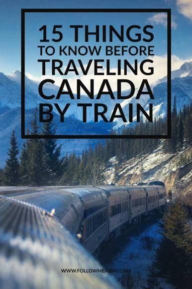 15 Things To Know Before Taking The Train Across Canada Trein Canada