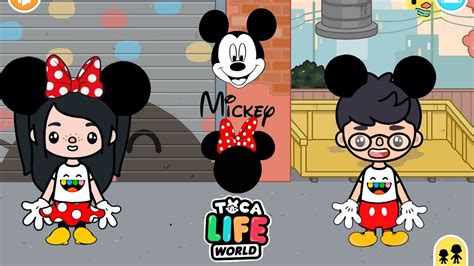 Mickey Mouse Edits In Toca Life World Toca Boca Youtube