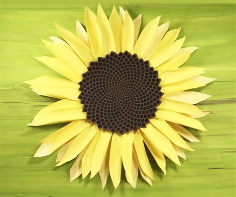 Giant Paper Sunflower Tutorial This Will Mesmerize You Jennifer Maker