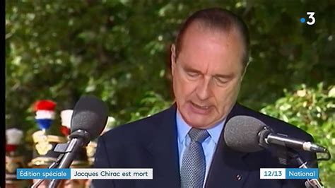 Mort De Jacques Chirac Les Moments Cl S De Ses Deux Mandats