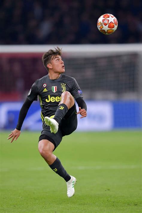 AMSTERDAM NETHERLANDS APRIL 10 Paulo Dybala Of Juventus In Action