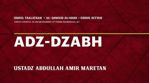 Live Bahasa Arab Pertemuan Ustadz Abu Abdillah Andi Suhandi