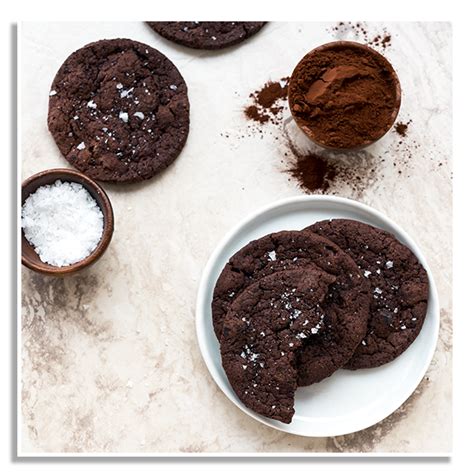 CHOCOLATE SEA SALT Vegan Cookies Delivery Fat Badger Bakery