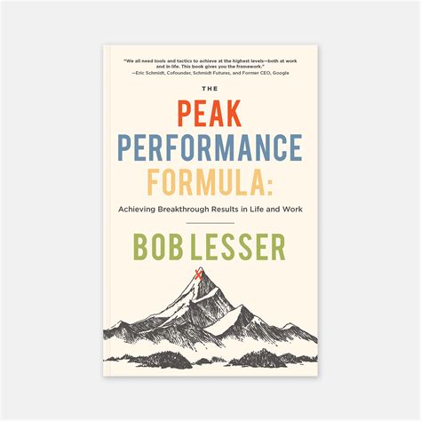 The Peak Performance Formula — the collective book studio®