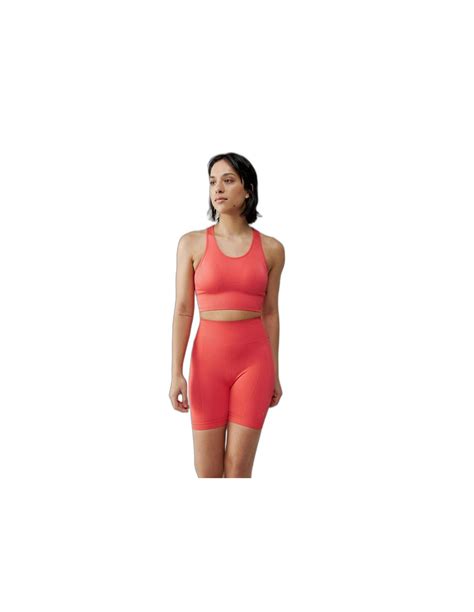 Sujetador Deportivo Born Living Yoga Kumari Pink Lips Mujer