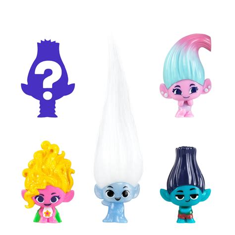 Trolls DreamWorks Band Together Mineez 5 Surprise Pack Styles May